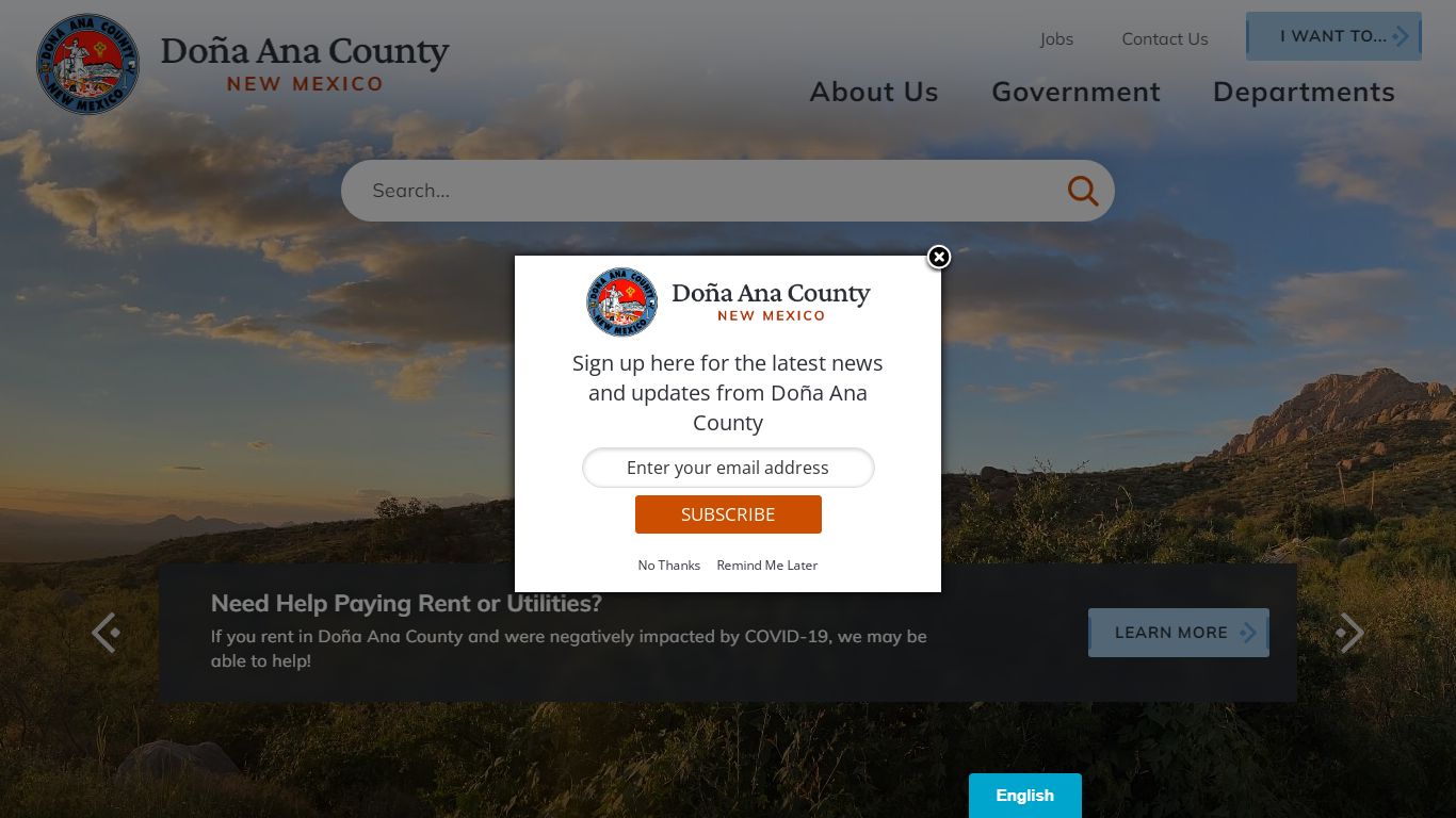 Doña Ana County, NM | Home